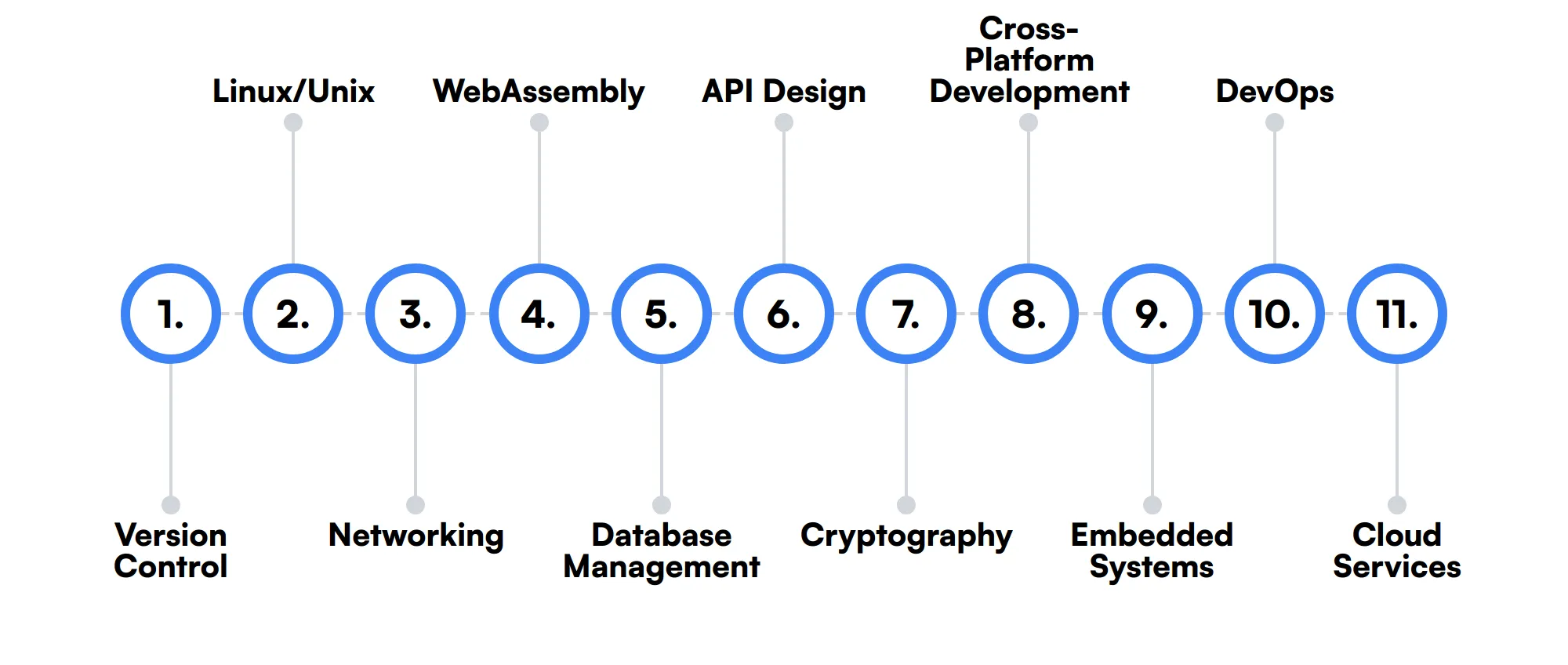 11 secondary Rust Developer skills and traits