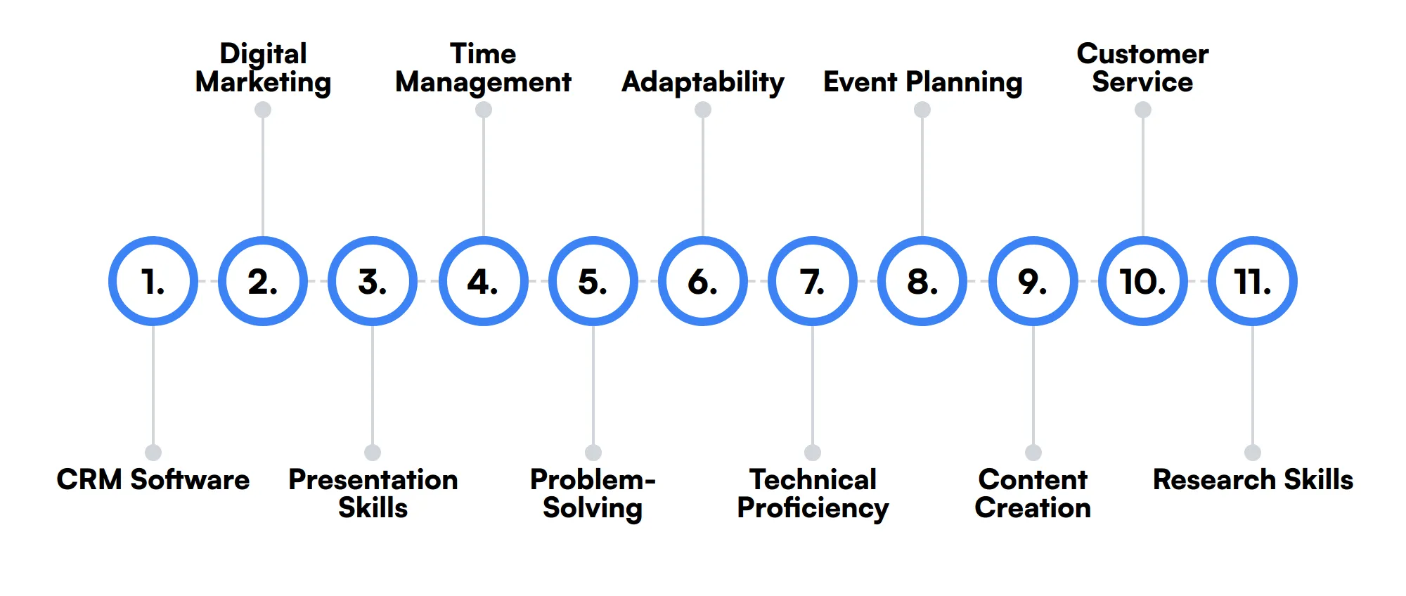 11 secondary Business Development Coordinator skills and traits