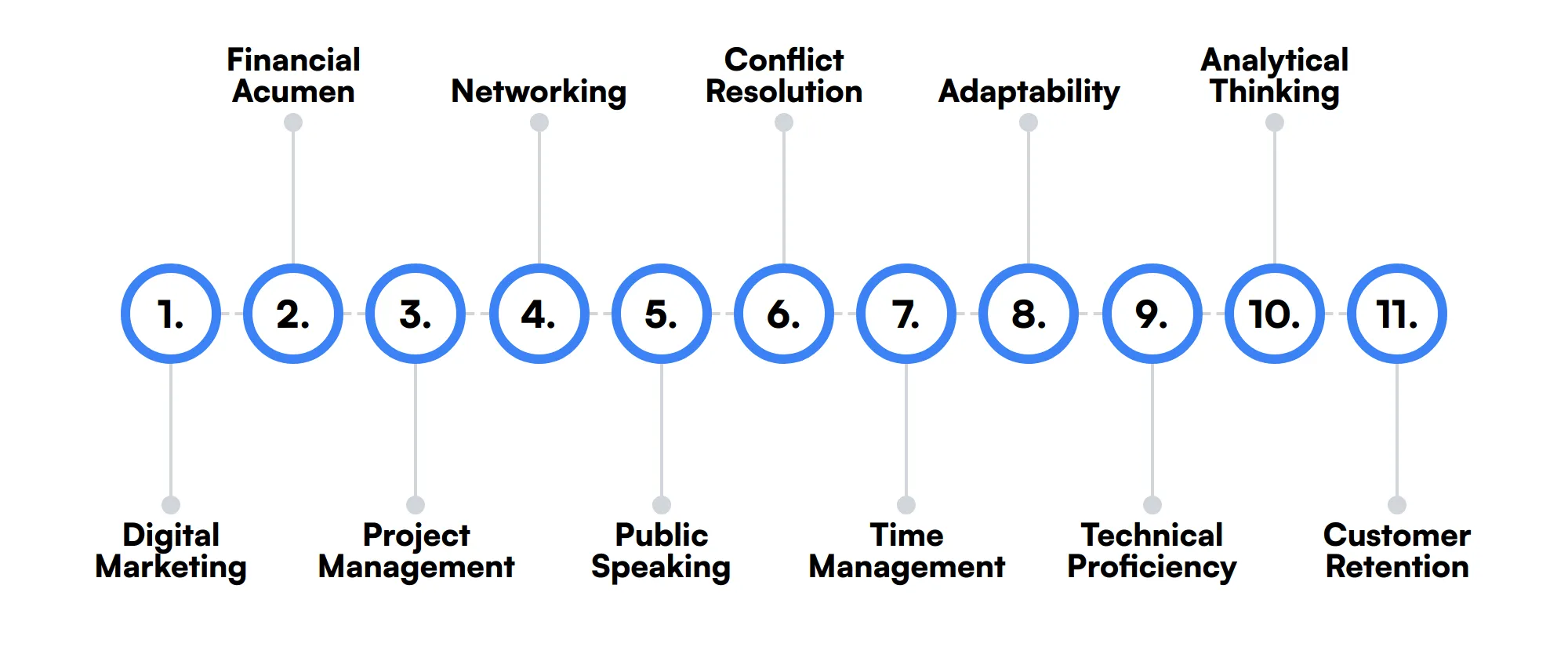 11 secondary VP of Sales skills and traits