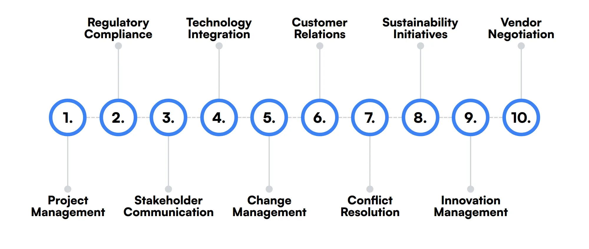 10 secondary VP Operations skills and traits