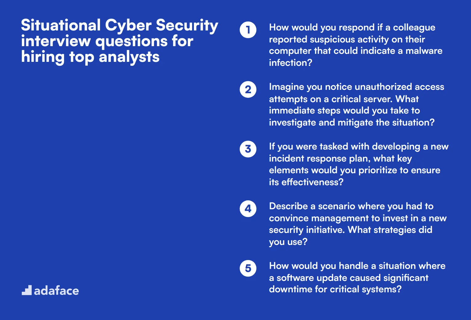 10 situational Cyber Security interview questions for hiring top analysts