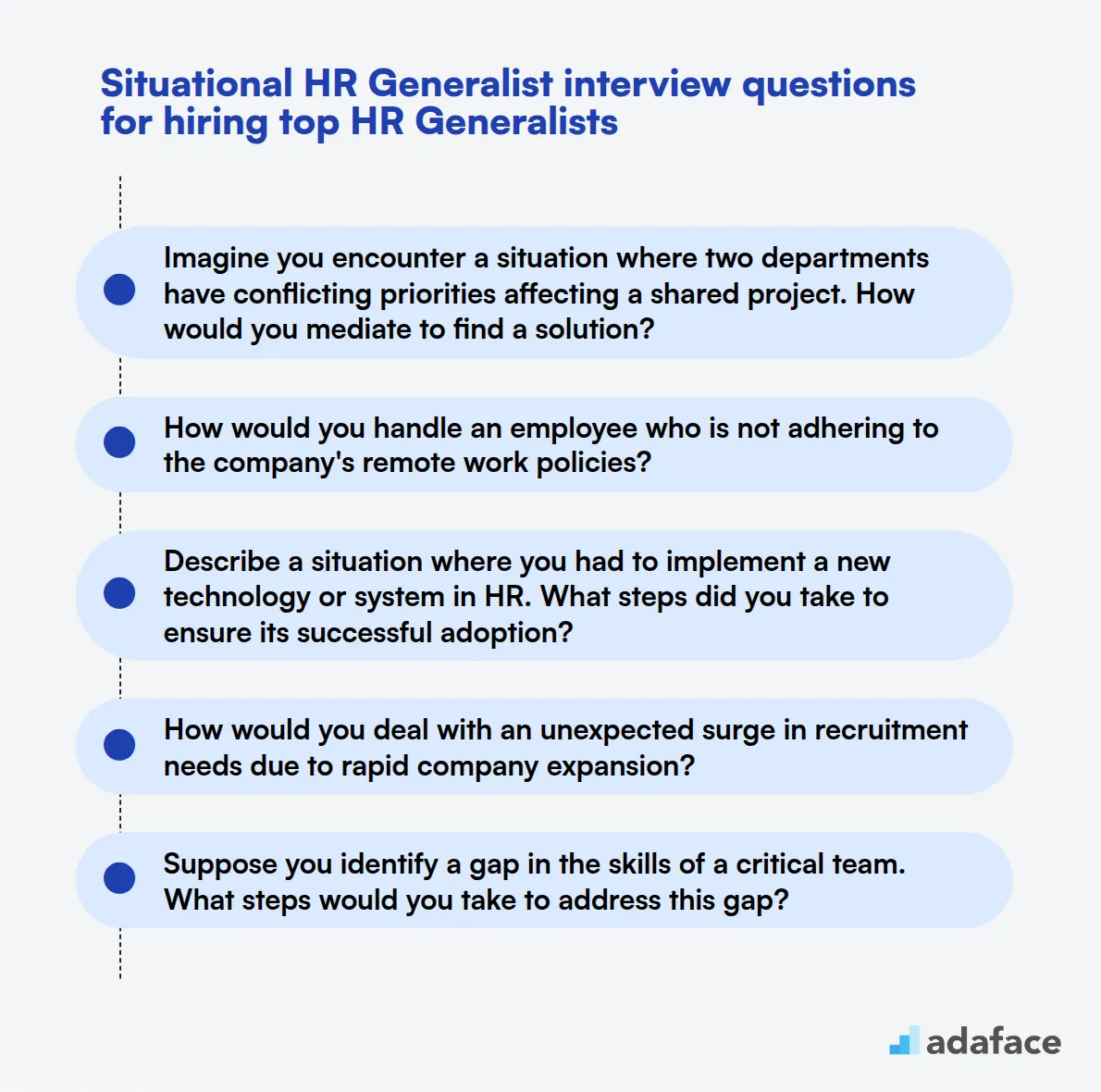 14 situational HR Generalist interview questions for hiring top HR Generalists