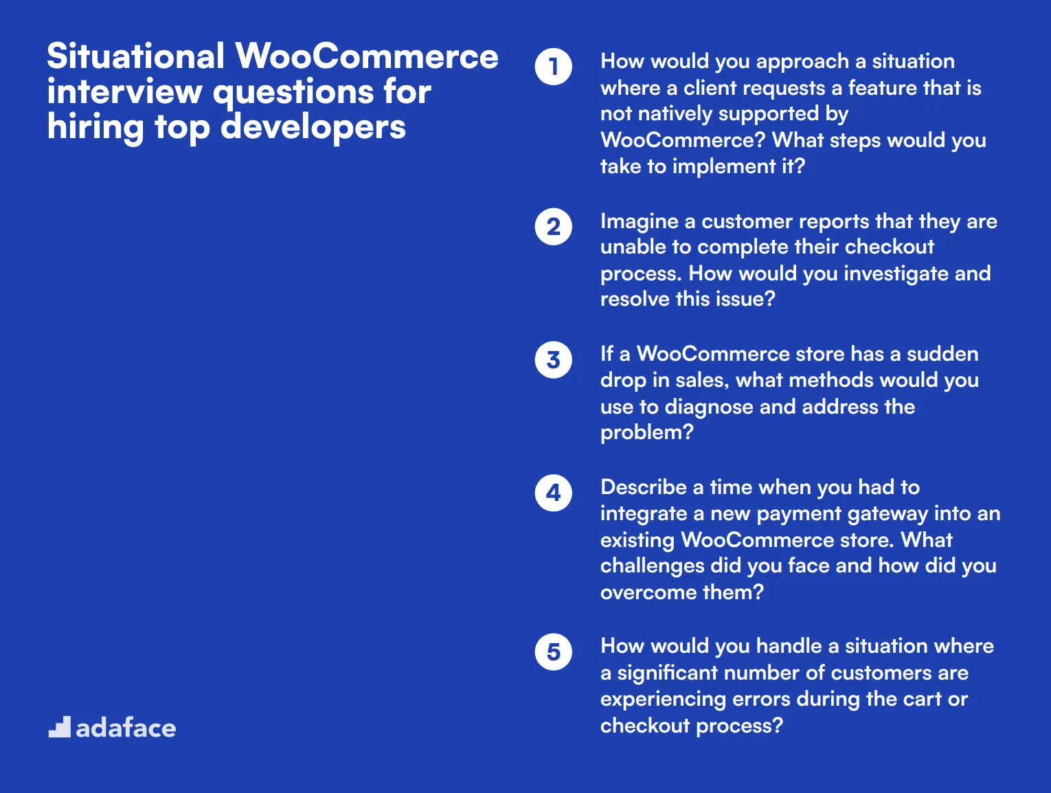 10 situational WooCommerce interview questions for hiring top developers