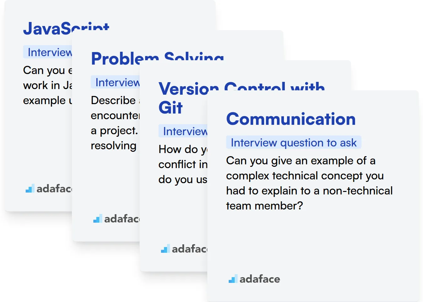 Which Application Developer skills should you evaluate during the interview phase?