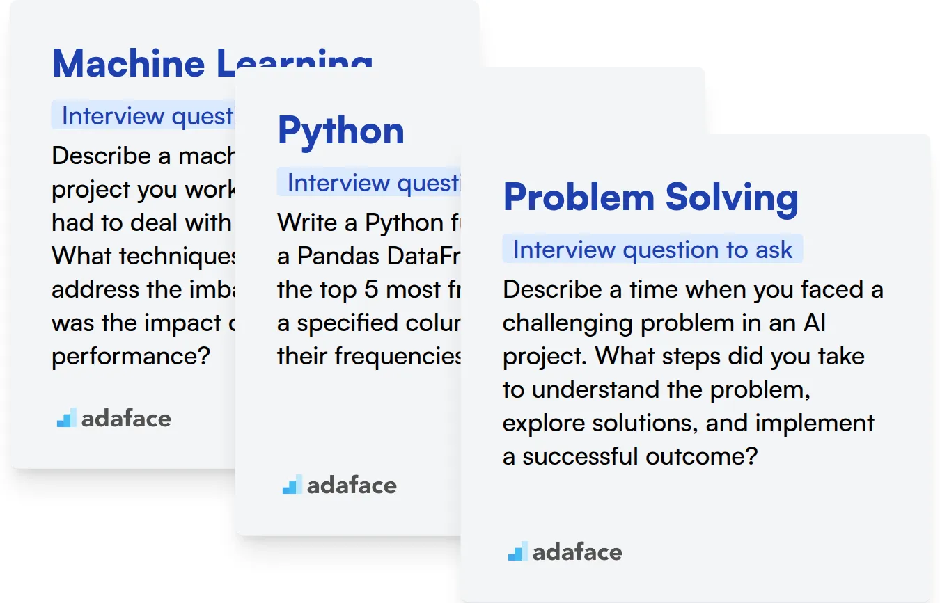 Which Applied AI Engineer skills should you evaluate during the interview phase?