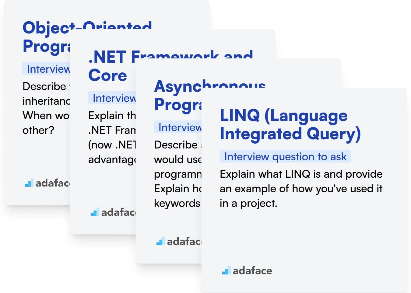 Which C# skills should you evaluate during the interview phase?