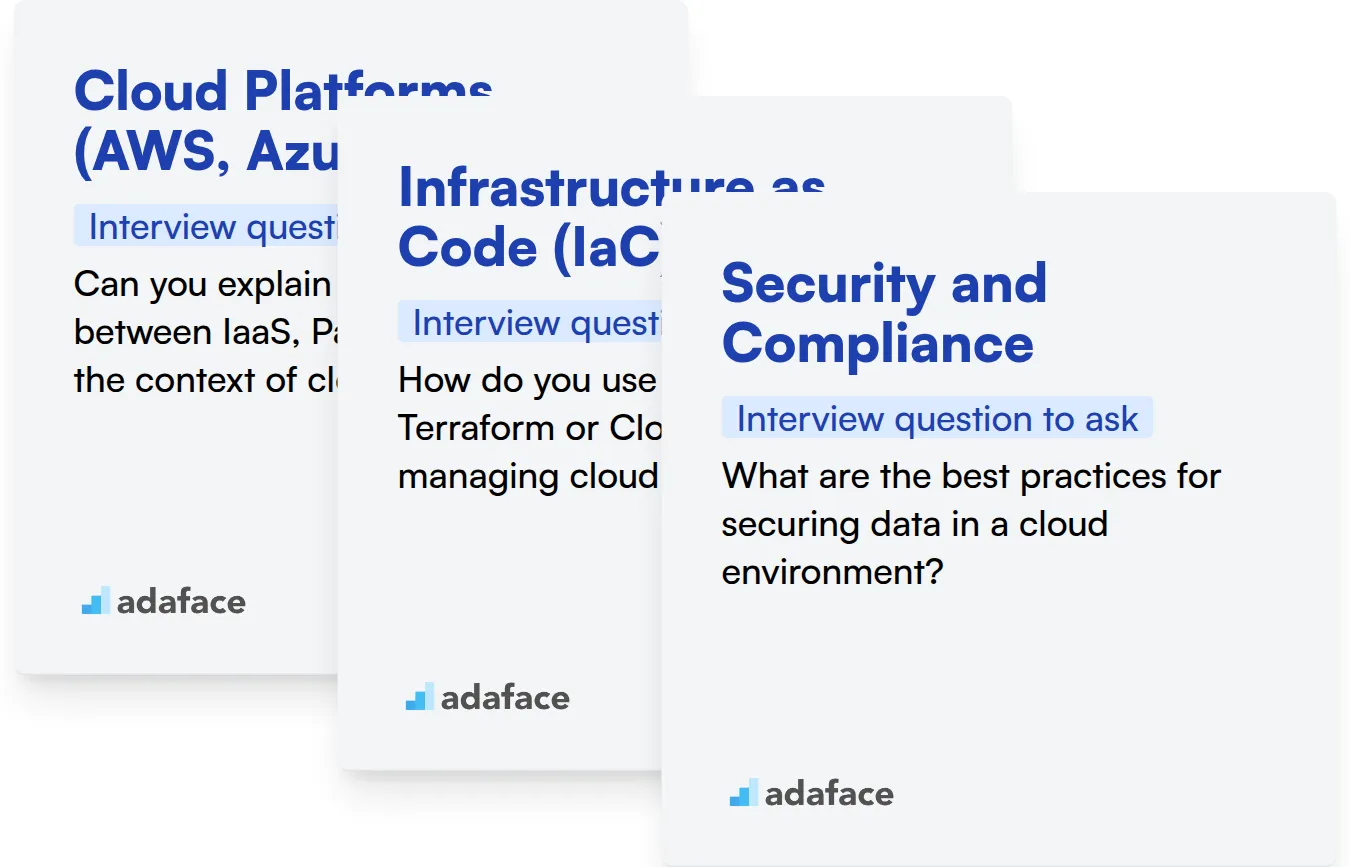 Which Cloud Engineer skills should you evaluate during the interview phase?