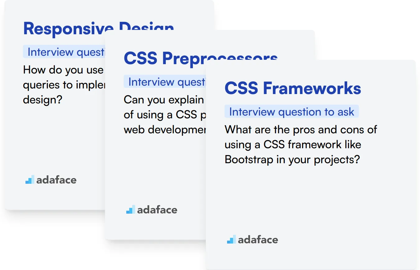 Which CSS skills should you evaluate during the interview phase?