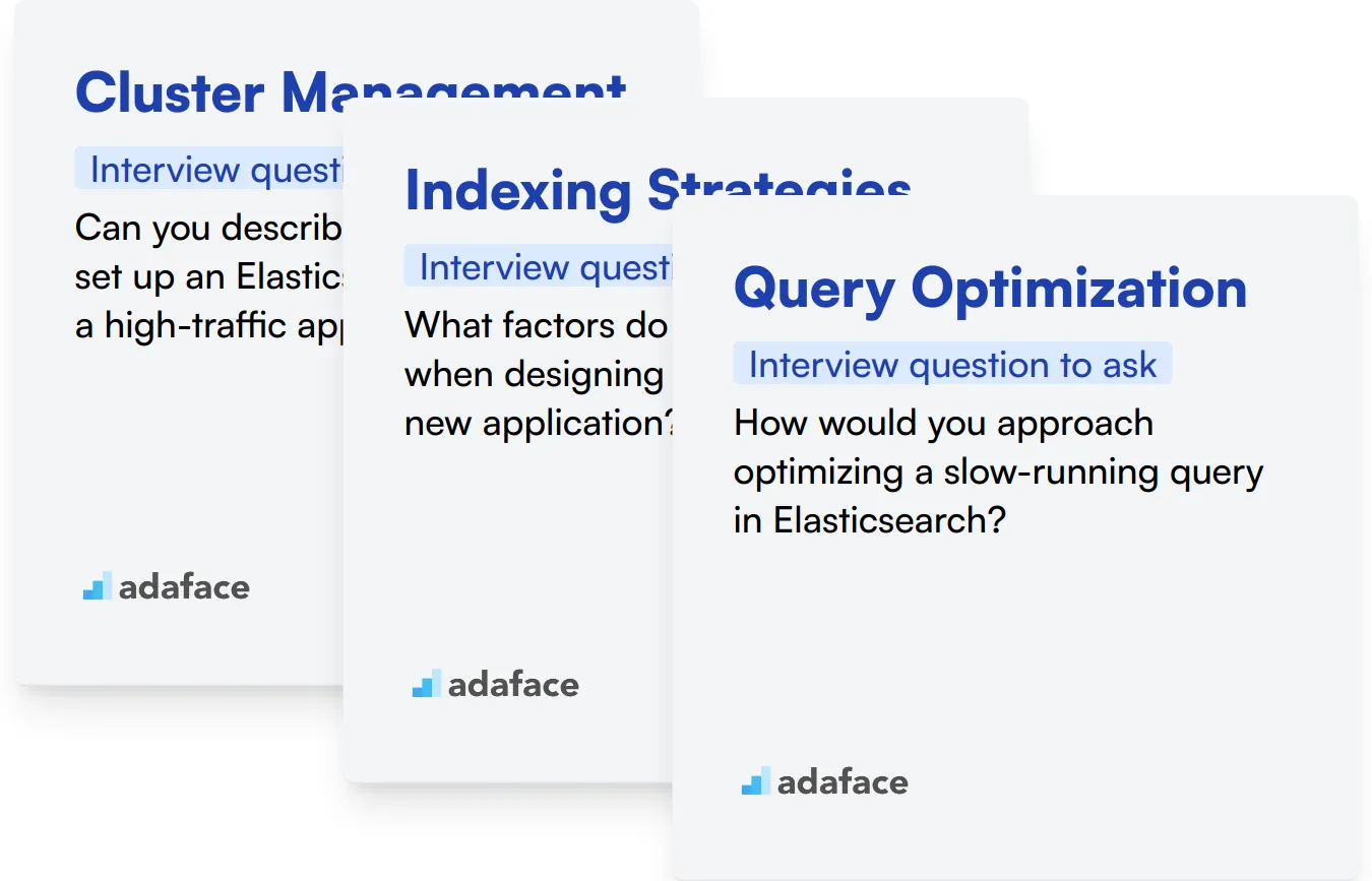 Which Elasticsearch skills should you evaluate during the interview phase?