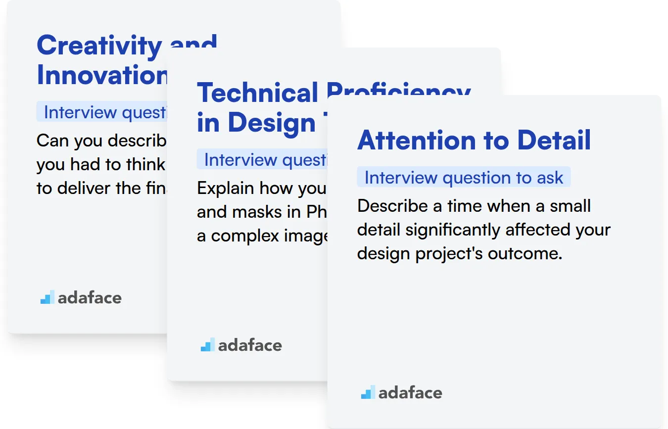 Which Graphic Designer skills should you evaluate during the interview phase?
