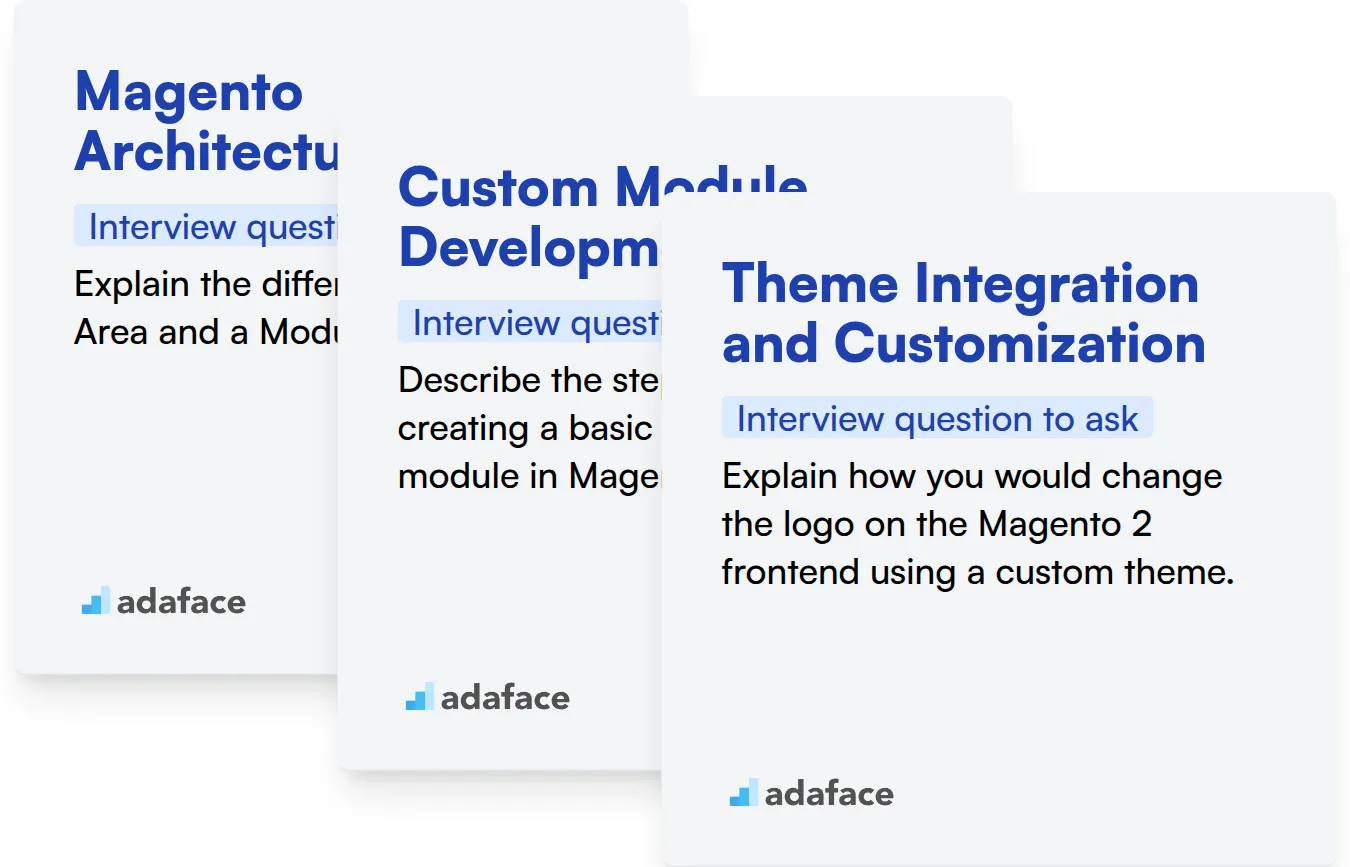 Which Magento skills should you evaluate during the interview phase?