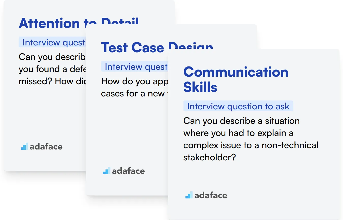 Which Manual Testing skills should you evaluate during the interview phase?