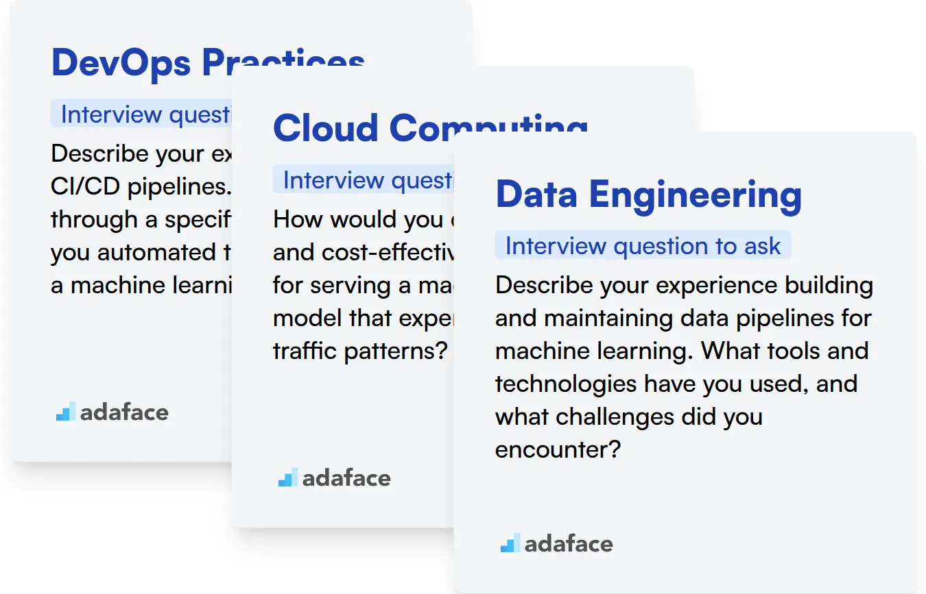 Which ML Infrastructure Engineer skills should you evaluate during the interview phase?