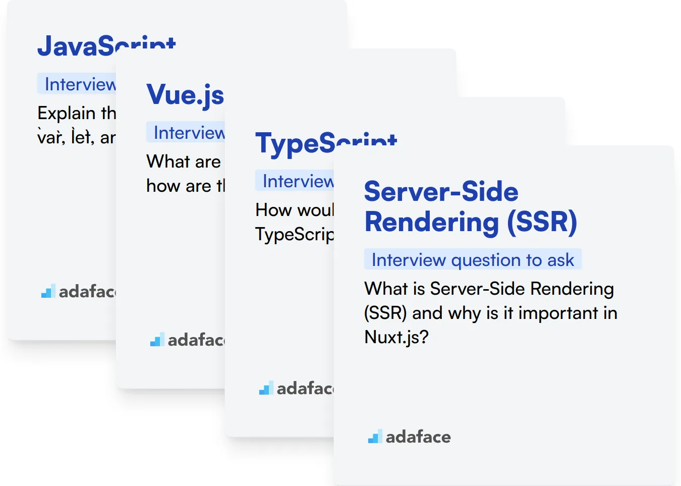 Which Nuxt.js skills should you evaluate during the interview phase?