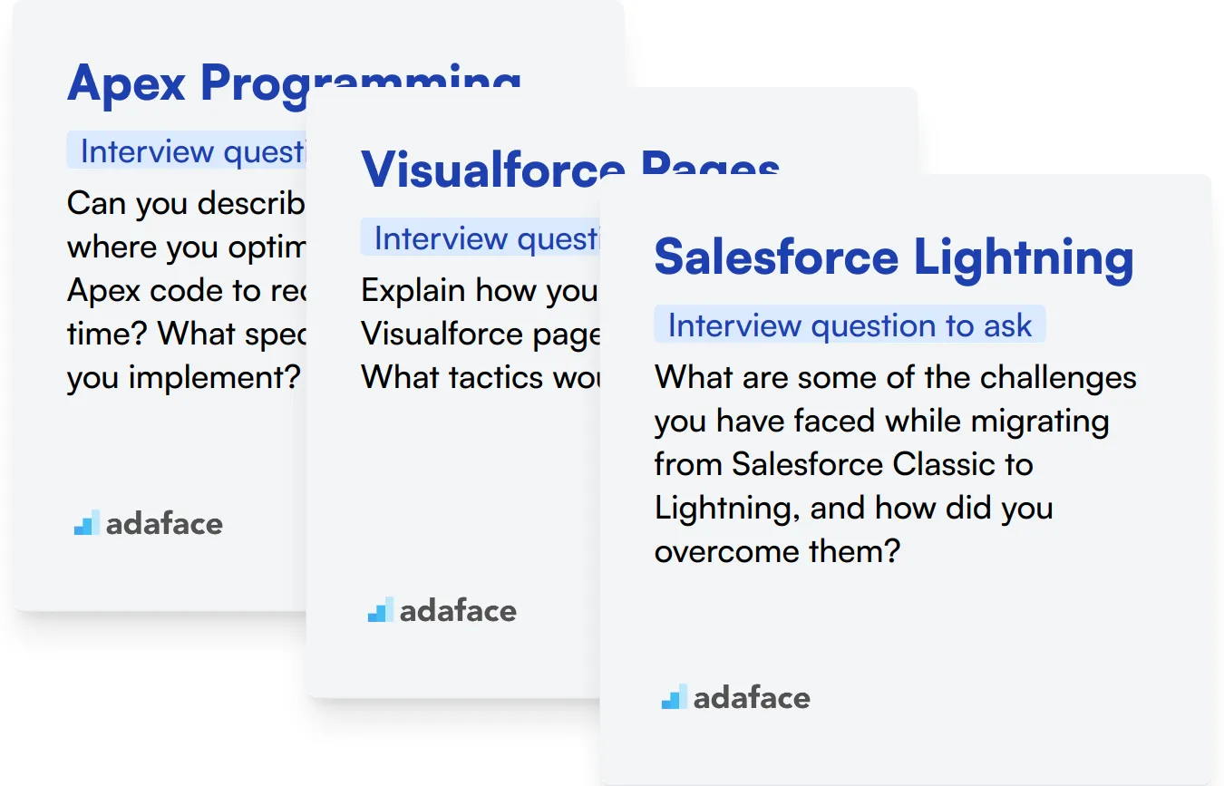 Which Salesforce Developer skills should you evaluate during the interview phase?