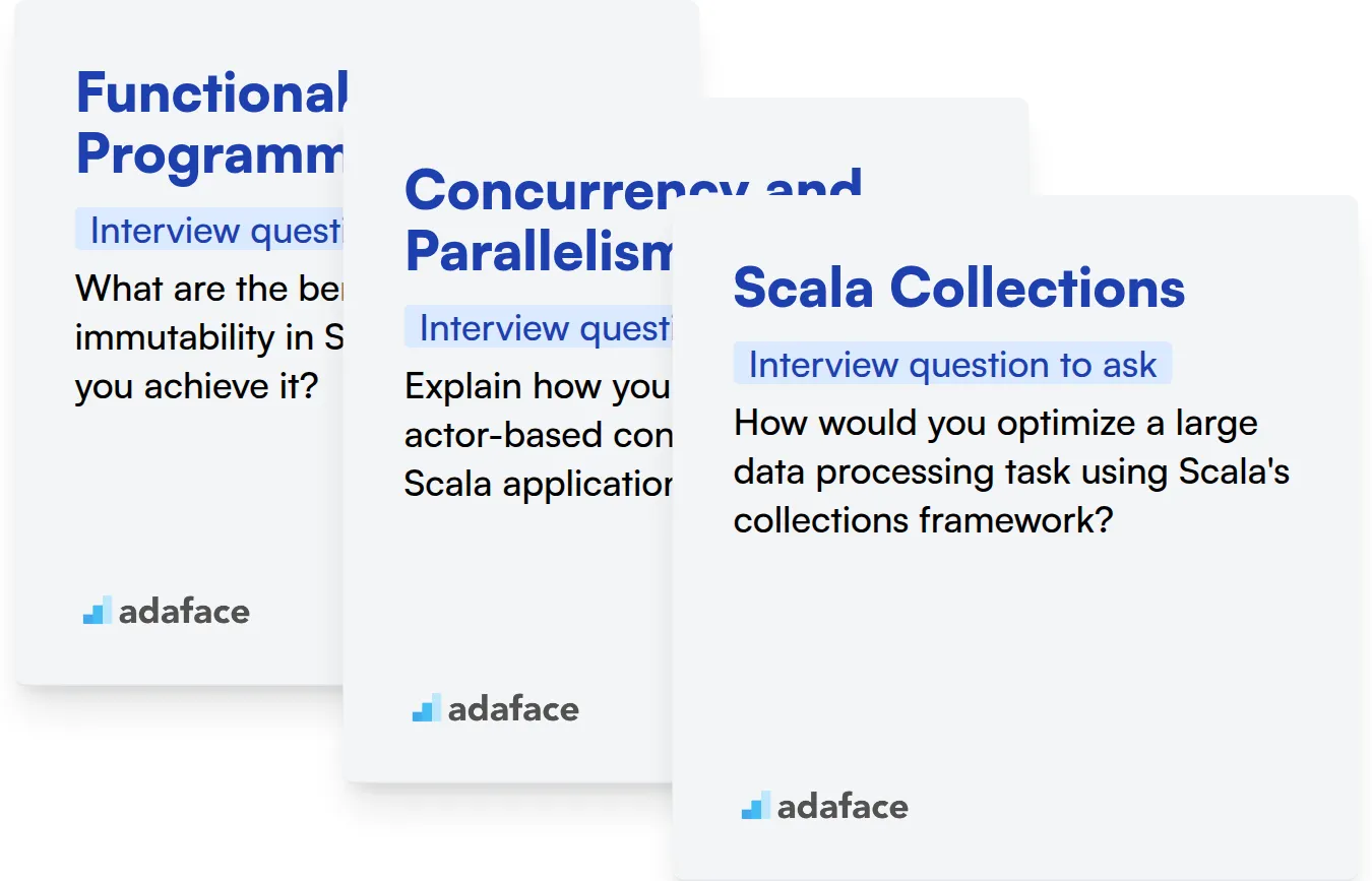 Which Scala Developer skills should you evaluate during the interview phase?
