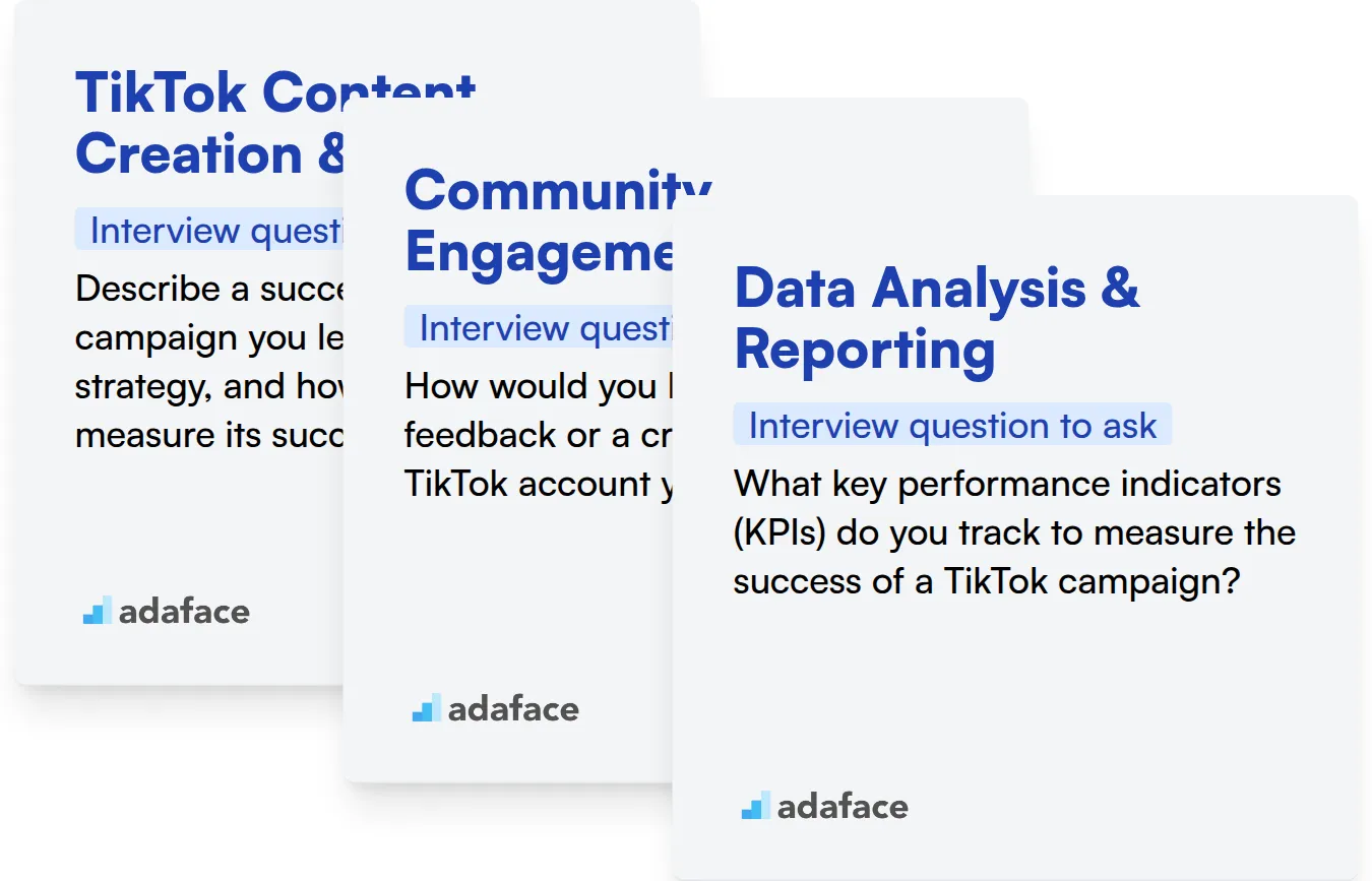 Which Social Media Manager (Tiktok) skills should you evaluate during the interview phase?