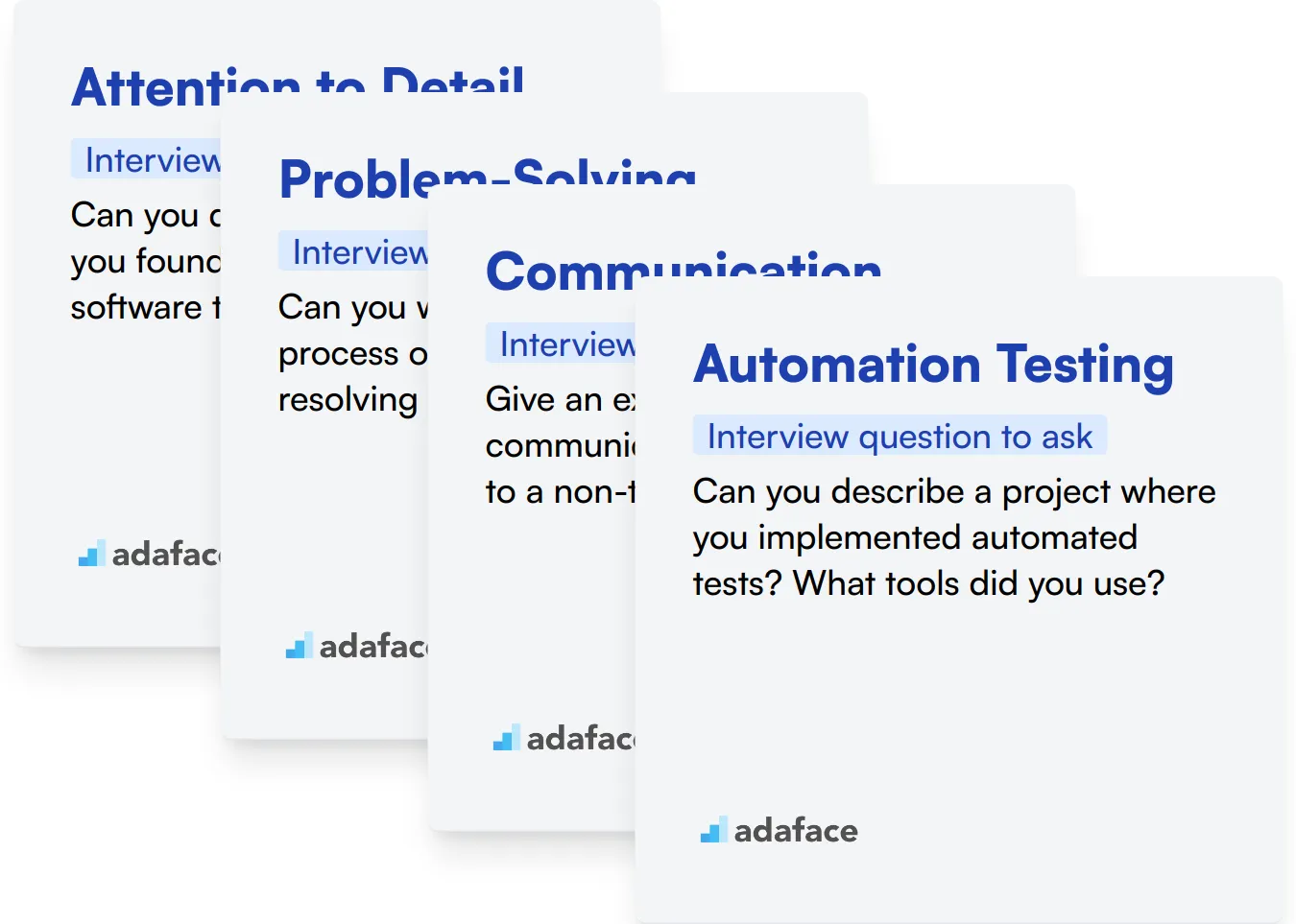 Which Software Testing skills should you evaluate during the interview phase?