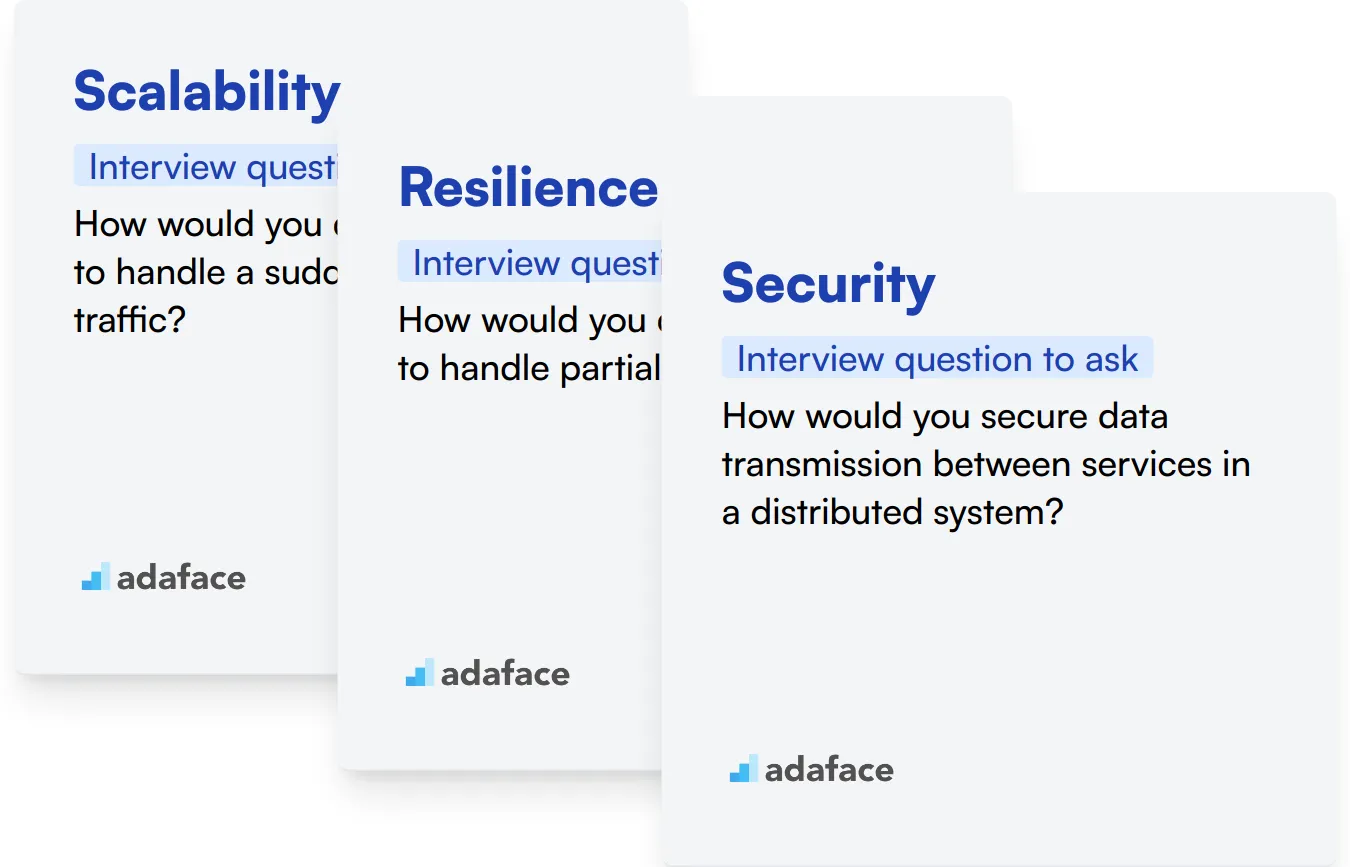 Which System Design skills should you evaluate during the interview phase?