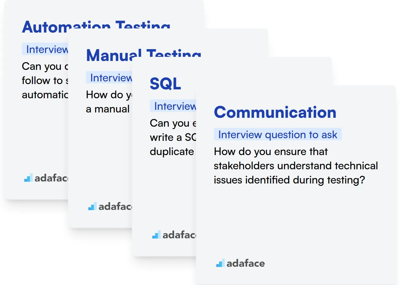 Which Test Engineer skills should you evaluate during the interview phase?