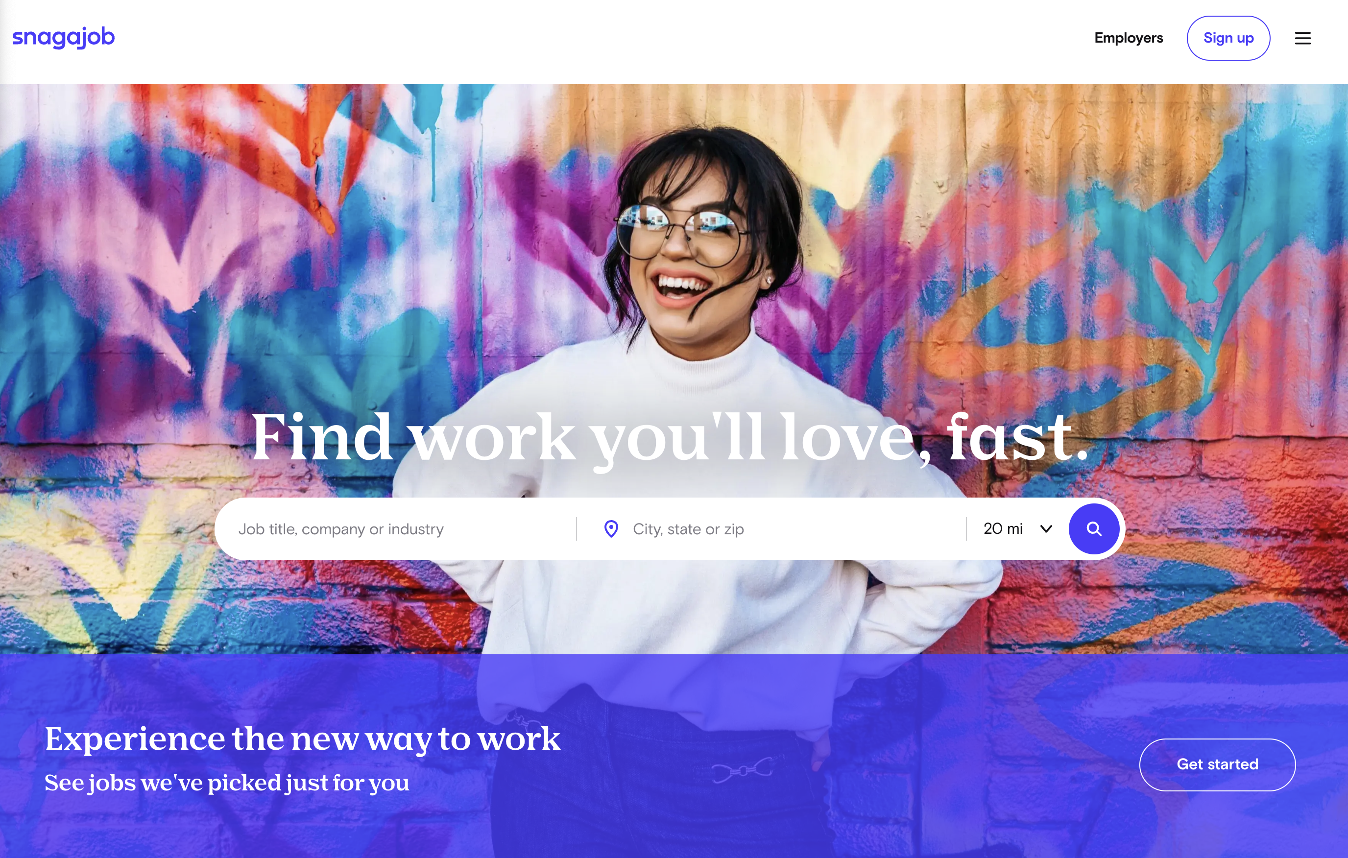 Snagajob screenshot