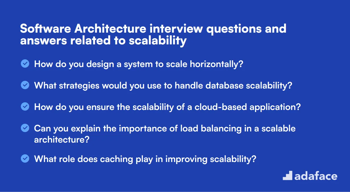 7 Software Architecture interview questions and answers related to scalability