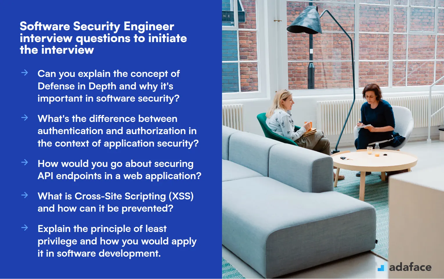 10 preguntas de entrevista para Ingenieros de Seguridad de Software para iniciar la entrevista